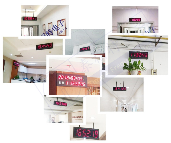 POE數(shù)字子鐘投運(yùn)實景